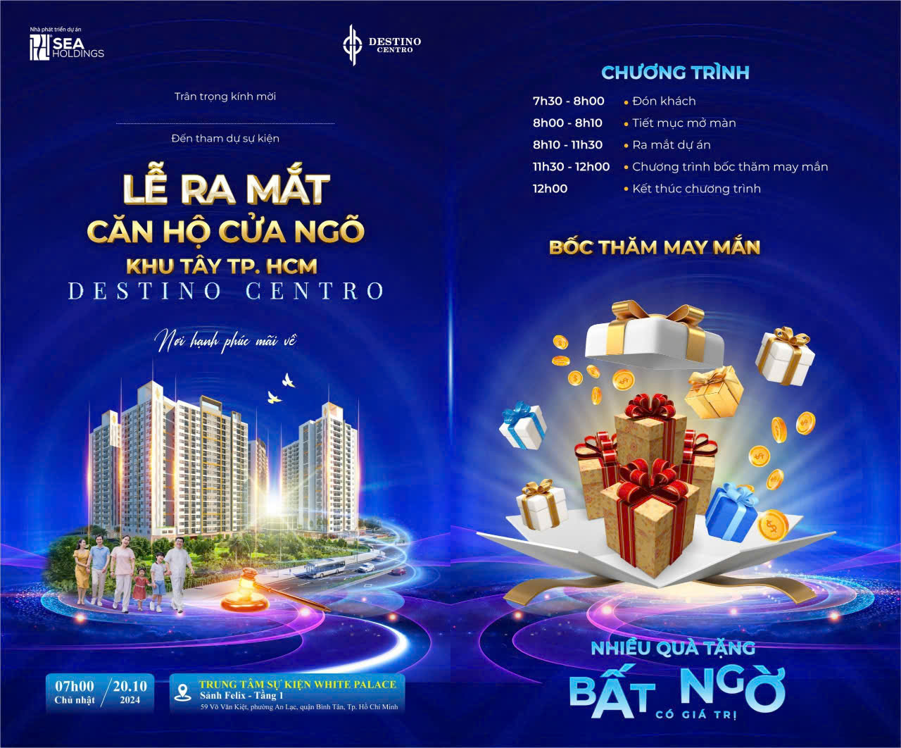 Cháy hàng ngày mở bán Destino Centro ,Big Event Destino Centro