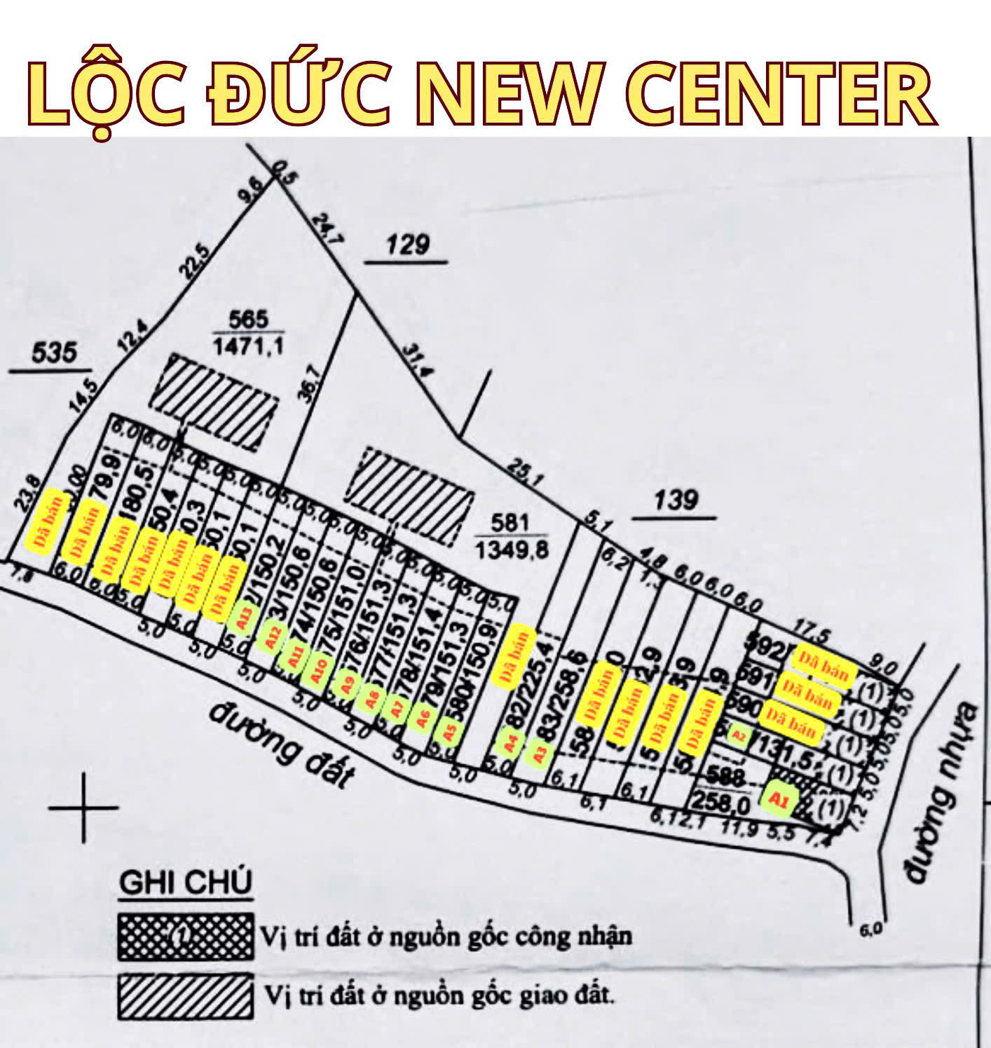 Bán 13 nền Lộc Đức Bảo Lâm: [Bán sỉ - lẻ đất nền Lộc Đức Center khu dân cư chợ mới Lộc Đức Bảo Lâm Lâm Đồng]