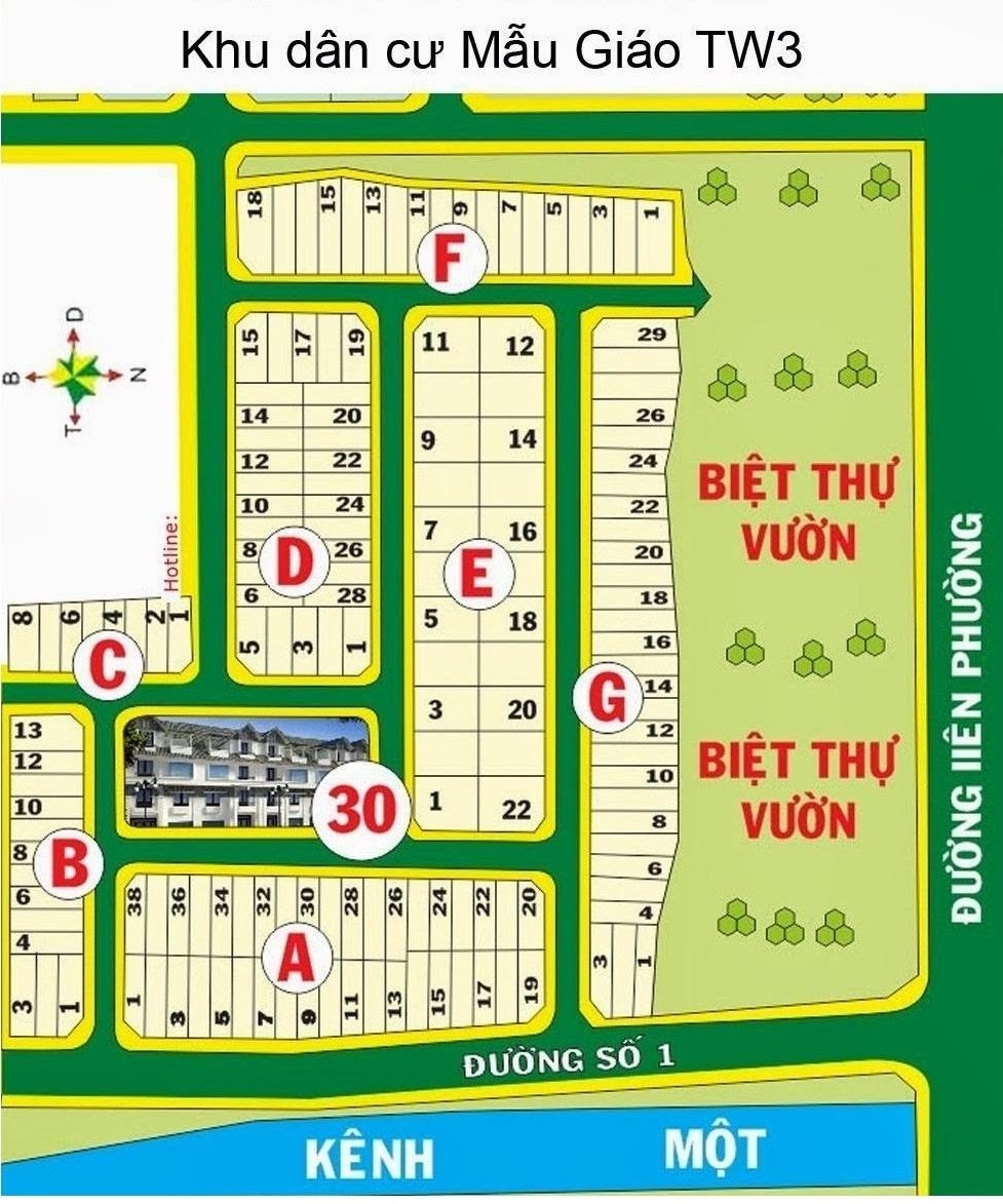 Dự án Đất nền Mẫu Giáo Trung Ương 3 đường Liên Phường Quận 9