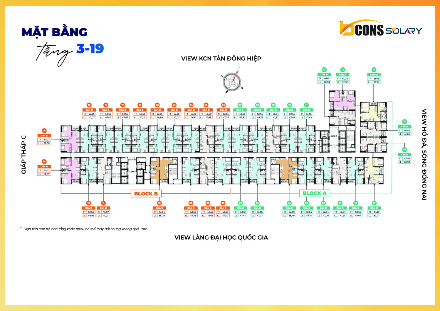 Bảng giá Bcons Solary