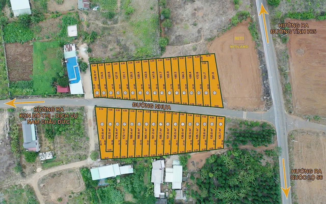 Bán Đất Nền Bình Ba Châu Đức