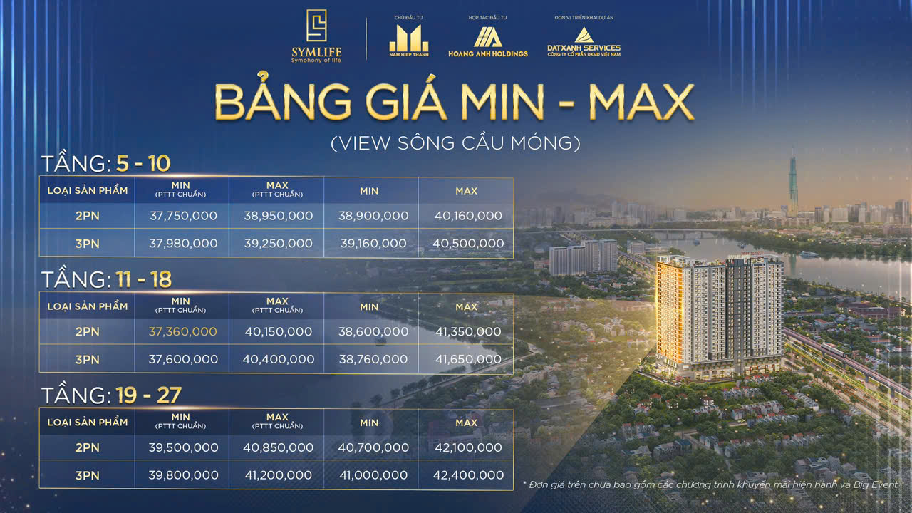 Căn hộ Symlife Thuận An giá rẻ