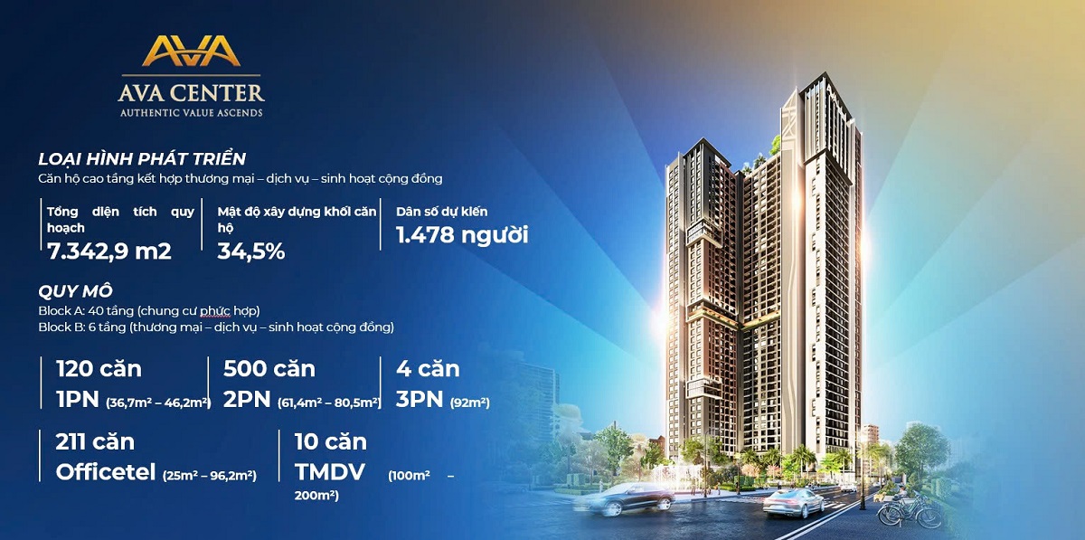 Căn hội Ava Center Thuận Giao