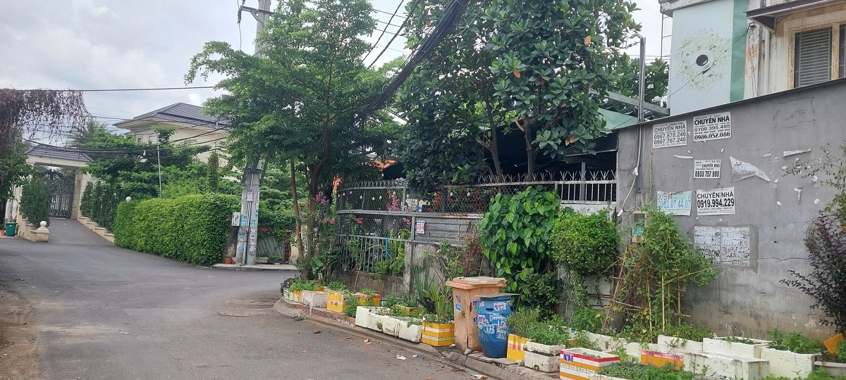 Bán nhà vườn Linh Đông Thủ Đức: Tổng 1200m2 đất vườn nho view sông + nhà
