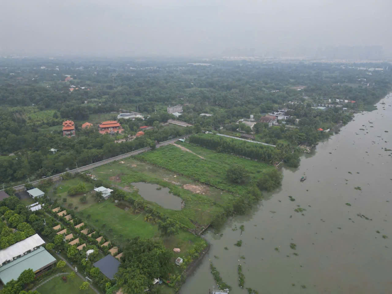 Bán 4492,5m2 view sông Long Phước Quận 9 gần nhà tổ Hoài Linh
